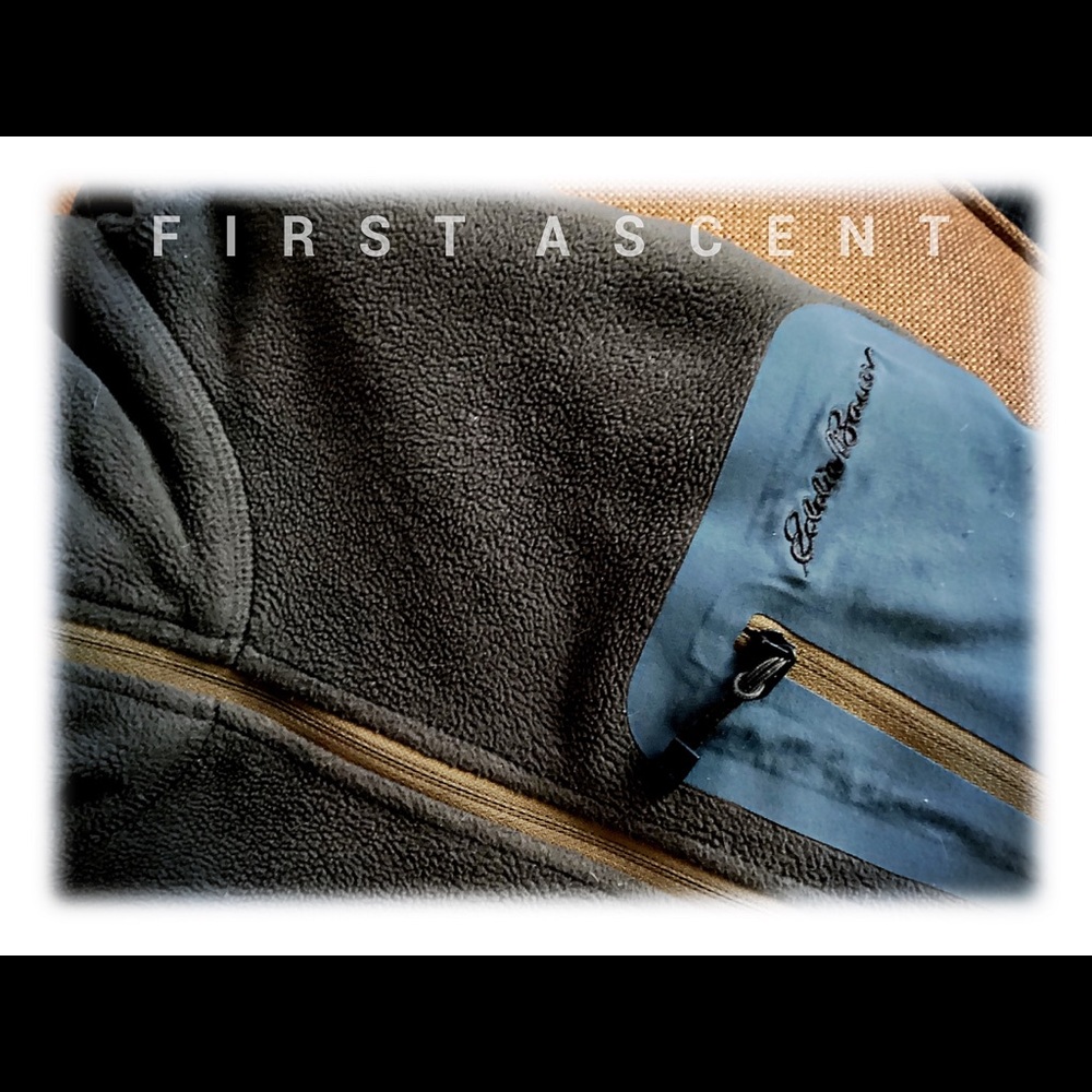 COPY - EB First Ascent 1/2 Zippered fleece top